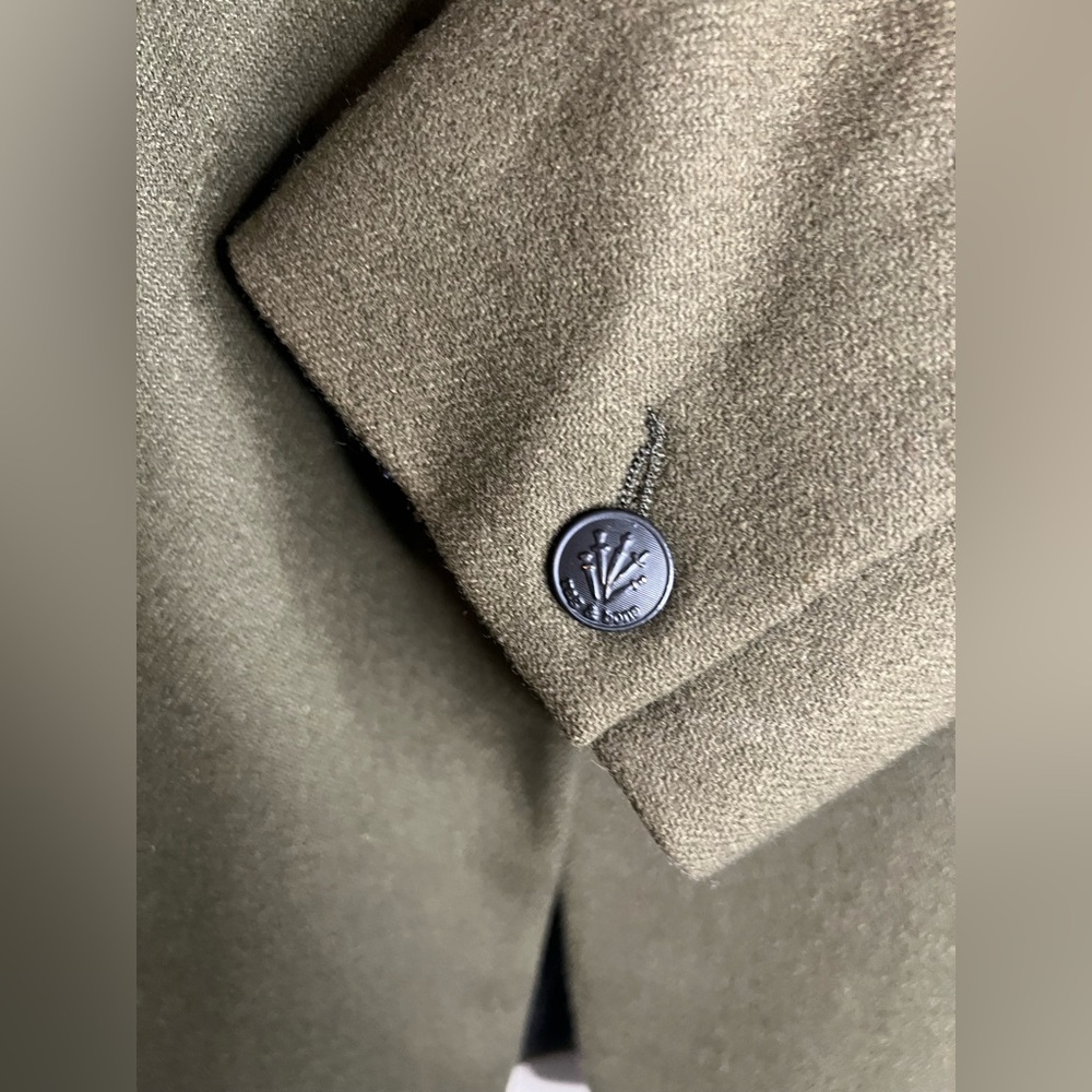 Rag and Bone women’s size 12 classic Duke blazer in olive green - Picture 7 of 9